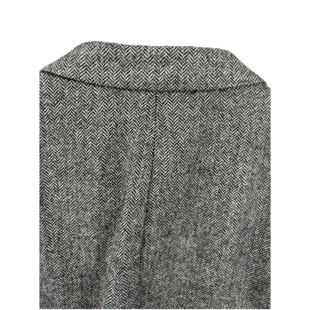 S Cohen Herringbone Tweed Mens Blazer 100% Wool Gray Sport Coat Jacket Men’s 54R